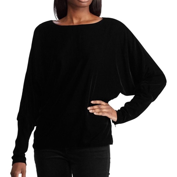 Lauren Ralph Lauren Tops - New Lauren Ralph Lauren Velvet Kimono Blouse